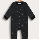 בייביגרו עם קישוטי ניטים - שחור