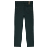 מכנסיים ארוכים בגזרת סקיני - ירוק