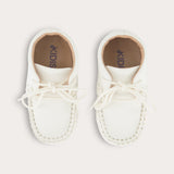 Baby Moccasin Shoes - White
