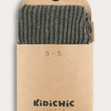 Colorful Rivet Tights - Green