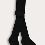 Girls' Rivet Tights - Black