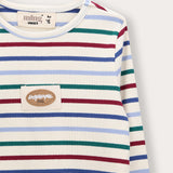 Rib Striped Pajamas - Jeans