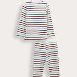 Rib Striped Pajamas - Jeans
