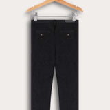 מכנסיים ארוכים עם כיסים - שחור