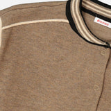 קרדיגן סריג בומבר - חום