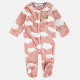 בייביגרו פליס עם תיקתקים - ורוד