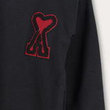 חולצת קולור בלוק - שחור