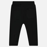 טייץ בייבי סריג כפתורים - שחור