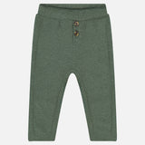 טייץ בייבי סריג כפתורים - זית