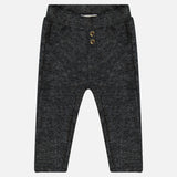 טייץ בייבי סריג כפתורים - אפור