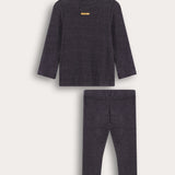 סט בייבי ריב - אפור