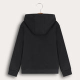 קפוצ'ון פרנץ' עם פרווה - שחור