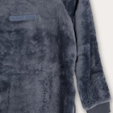 כותנת פליס פרוותי - כחול