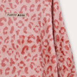 כותנת פליס פרוותי - ורוד