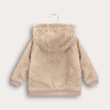 קפוצ'ון פליס עם רוכסן - אבן