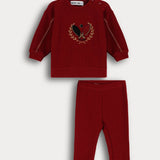 סט בייבי פינג פונג - בורדו