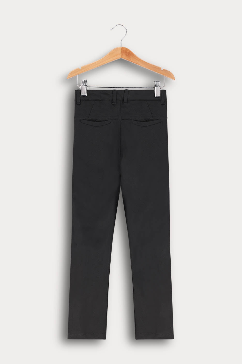 מכנסי ג'רסי בגזרת סקיני - שחור