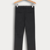 מכנסי ג'רסי בגזרת סקיני - שחור