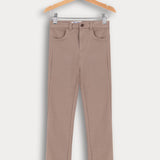 מכנסיים ארוכים עם כיסים - בז'