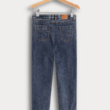 מכנסי ג'ינס עם כיסים - כחול