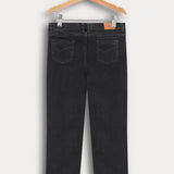 מכנסי ג'ינס עם כיסים - אפור