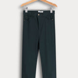 מכנסי ג'ינס עם כיסים - ירוק