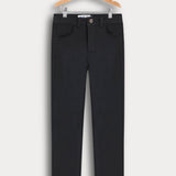 מכנסיים ארוכים עם כיסים - שחור