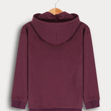 חולצת קפוצ'ון סיומת ריב - חציל