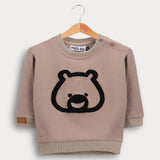 חולצת בייבי סיומת ריב - בז'