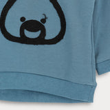 חולצת בייבי סיומת ריב - כחול