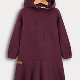 שמלת קפוצ'ון צווארון ריב - חציל