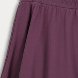 חצאית פעמון עם גומי רחב - חציל