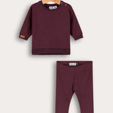 Baby June French Set with Rivet and Inscription - Purple