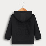 קפוצ'ון בייבי עם כיסים - שחור