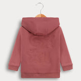 קפוצ'ון בייבי עם כיסים - ורוד