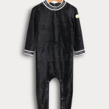 בייביגרו קטיפה כיס קדמי - שחור