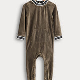 בייביגרו קטיפה כיס קדמי - זית