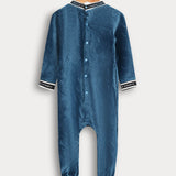 בייביגרו קטיפה כיס קדמי - כחול