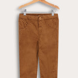 Stock Corduroy Tights - Brown