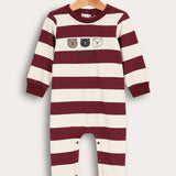 בייביגרו פסים פרנץ' טרי - בורדו