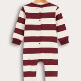 בייביגרו פסים פרנץ' טרי - בורדו