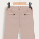 Elegant Jersey Pants - Stone