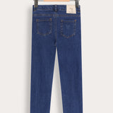 Long skinny jeans - dk. blue