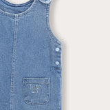 Long denim overalls - blue