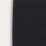 Rib Basic Long Tights - Black