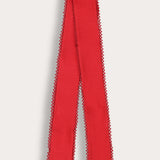 Vintage Lace Ribbon - Red