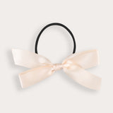 Satin Bow Tie - Beige