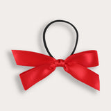 Satin Bow Tie - Red