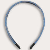 קשת ג'ינס לשיער - כחול