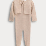 ביביגרו סריג עם קרדיגן  - בז׳